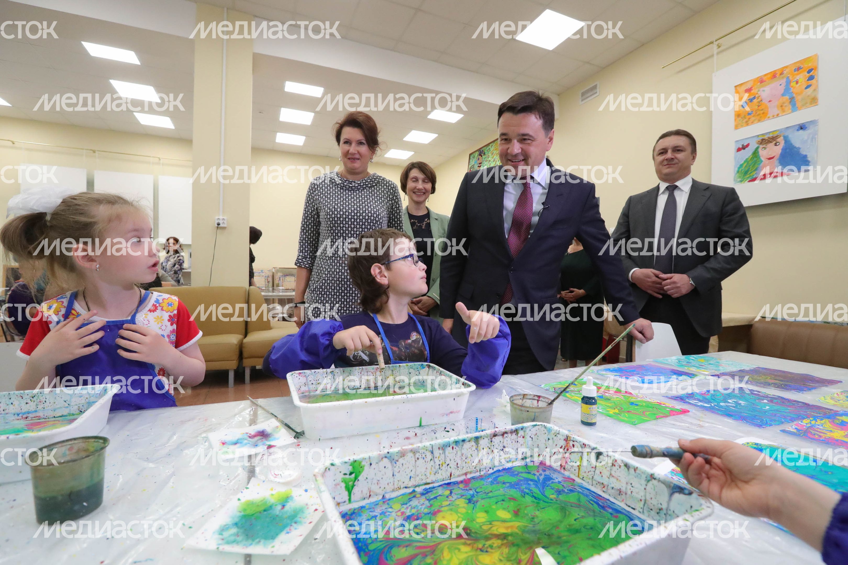 Рабочий визит губернатора Московской области в Жуковский, 01.06.2018