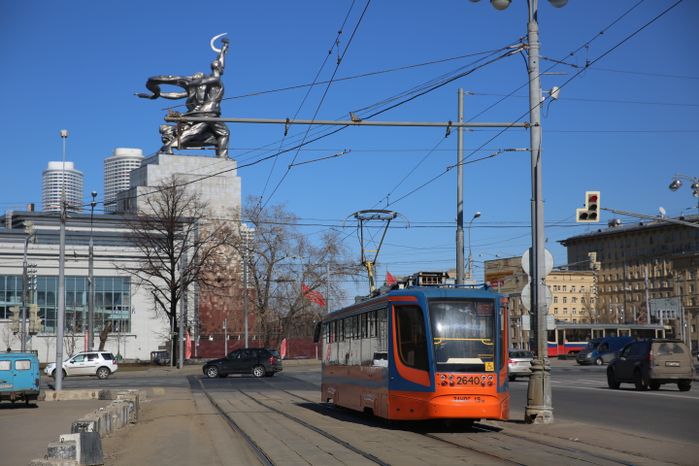 Трамвай в Москве