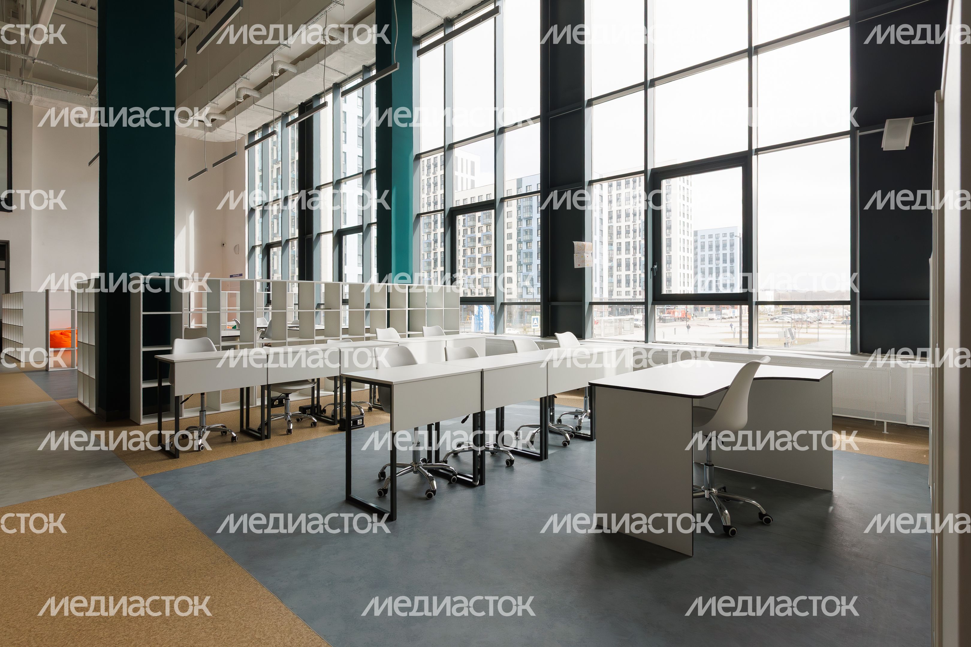 Общественное пространство Образовательного комплекса «Маяк» в деревне Ям округа Домодедово Общественное пространство Образовательного комплекса «Маяк» в деревне Ям округа Домодедово