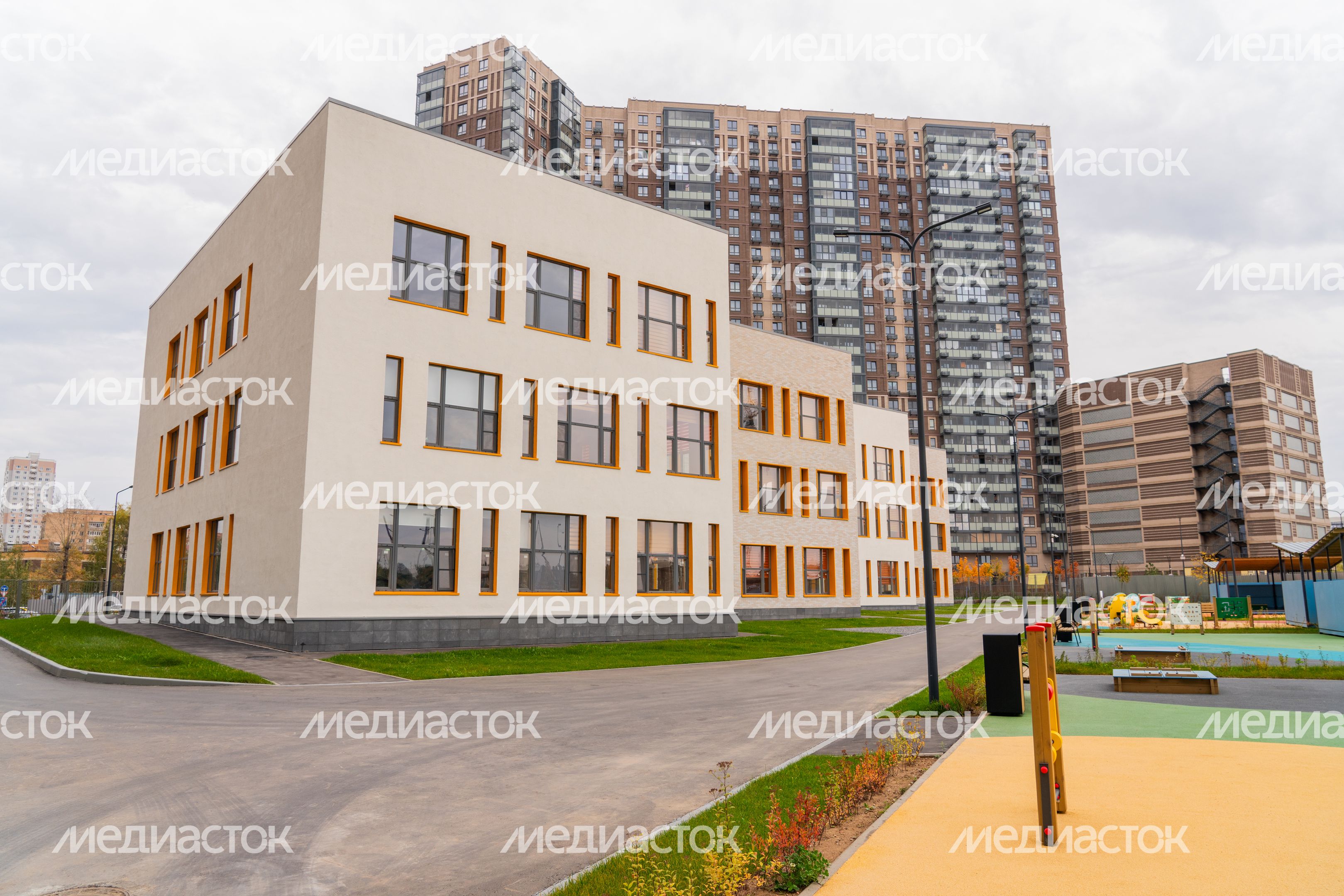 Новый детский сад «Кубик» на 245 мест в ЖК «Союзный» города Одинцово