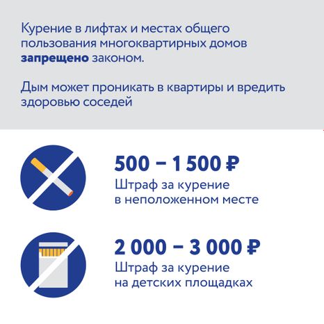 Запрет курения Квадрат 02