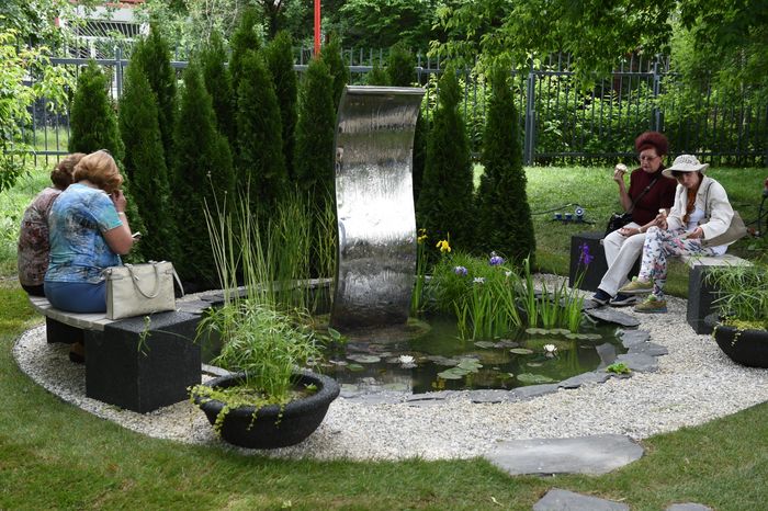 Открытие фестиваля садов и цветов Moscow Flower Show в парке «Музеон» в Москве