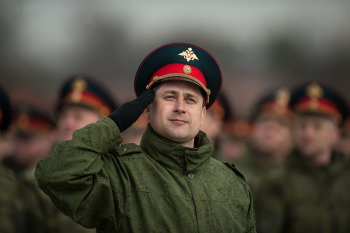 Репетиция Парада Победы в Алабино