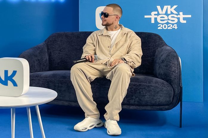 Lyriq на пресс-конференции VK Fest -2024 в Лужниках