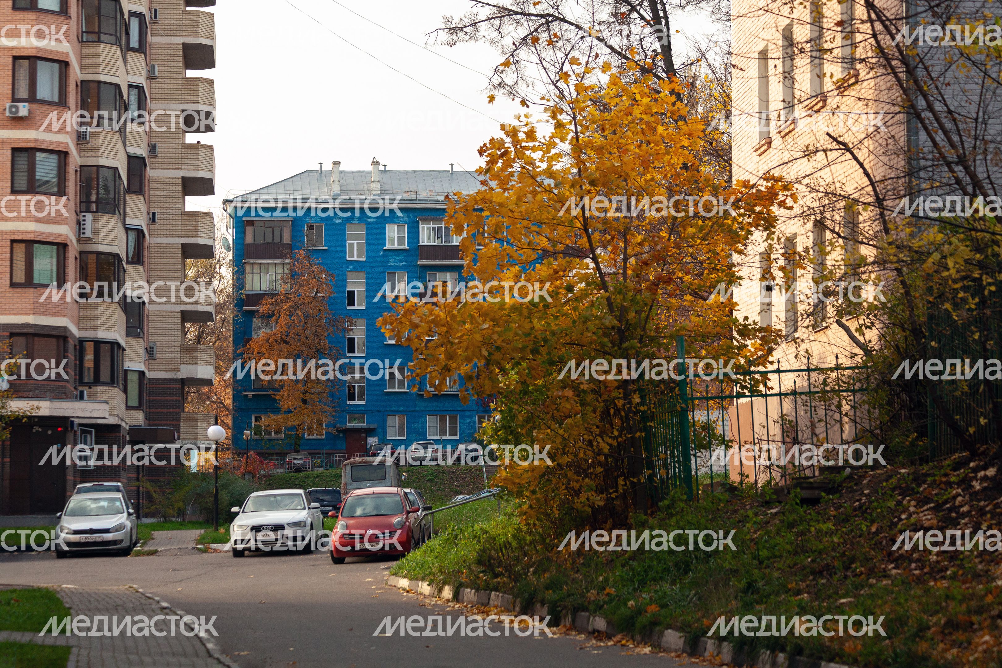 Осенние виды города  Дзержинский округа Люберцы