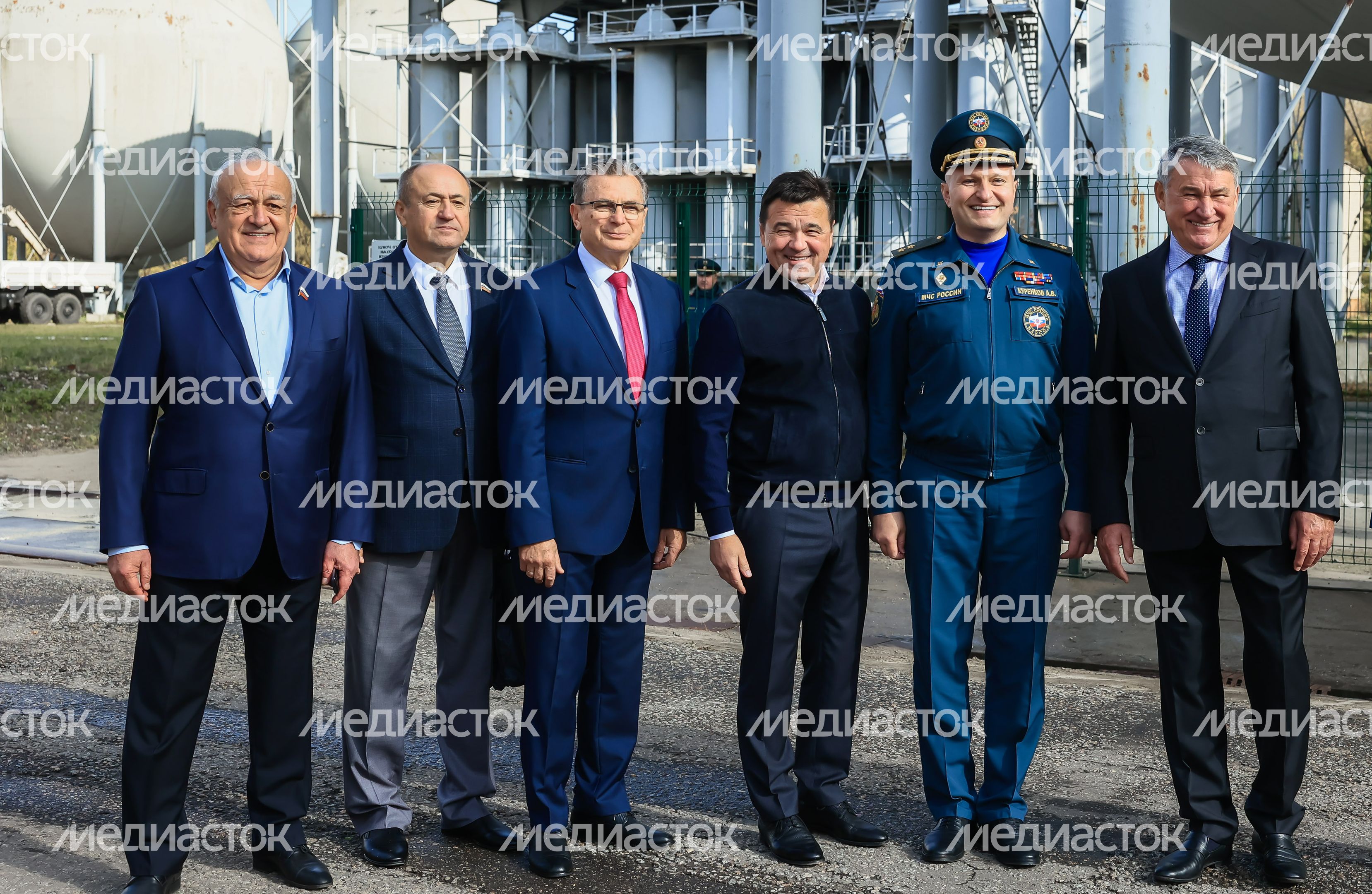 Открытие Всероссийской тренировки по гражданской обороне с участием Андрея Воробьева Открытие Всероссийской тренировки по гражданской обороне с участием Андрея Воробьева