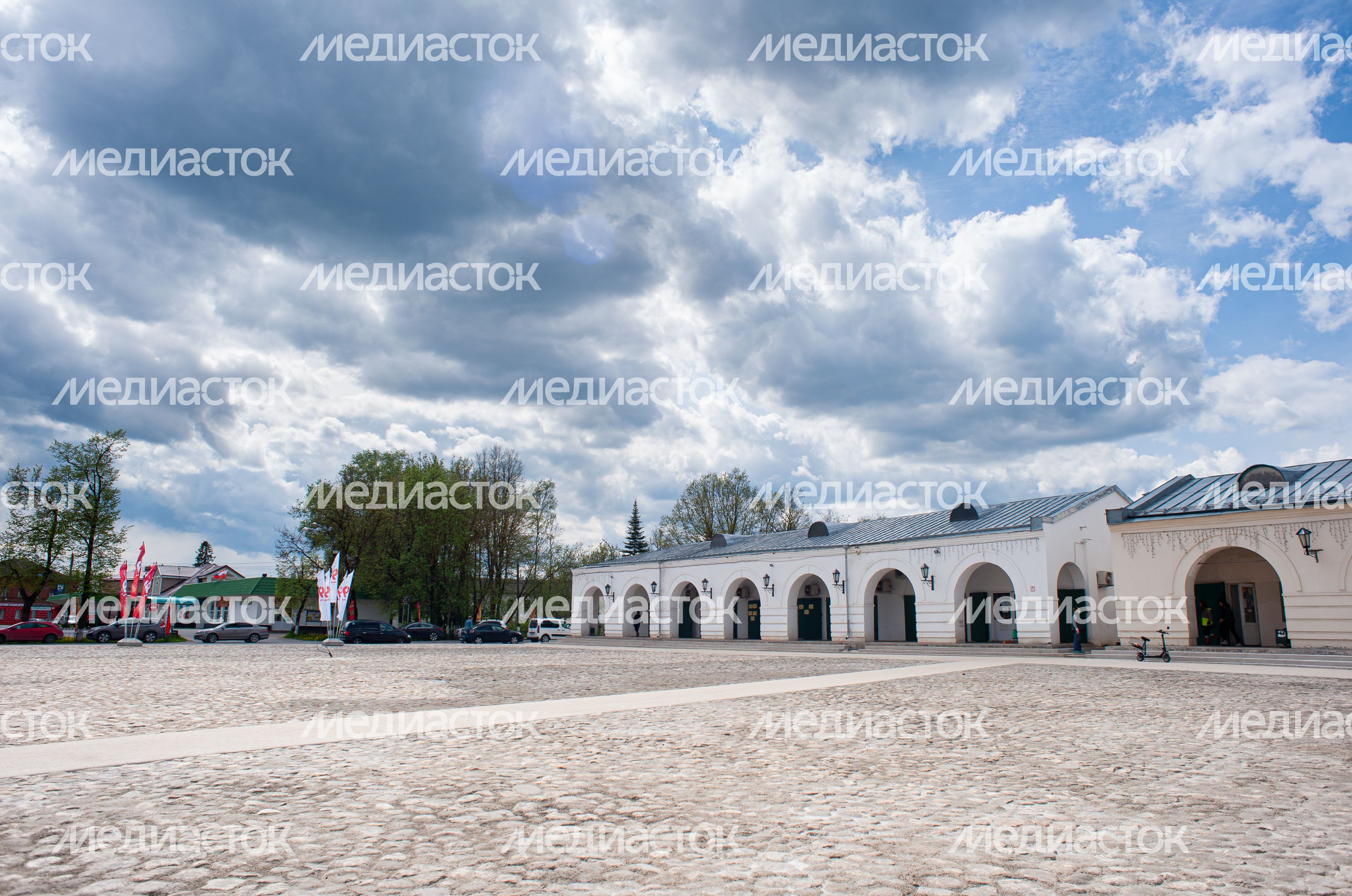 Весенние виды города Верея