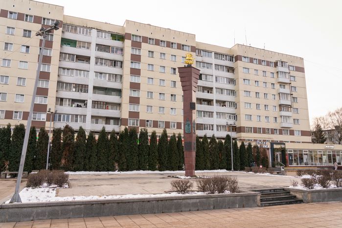 Стела «Город воинской доблести» в Клину