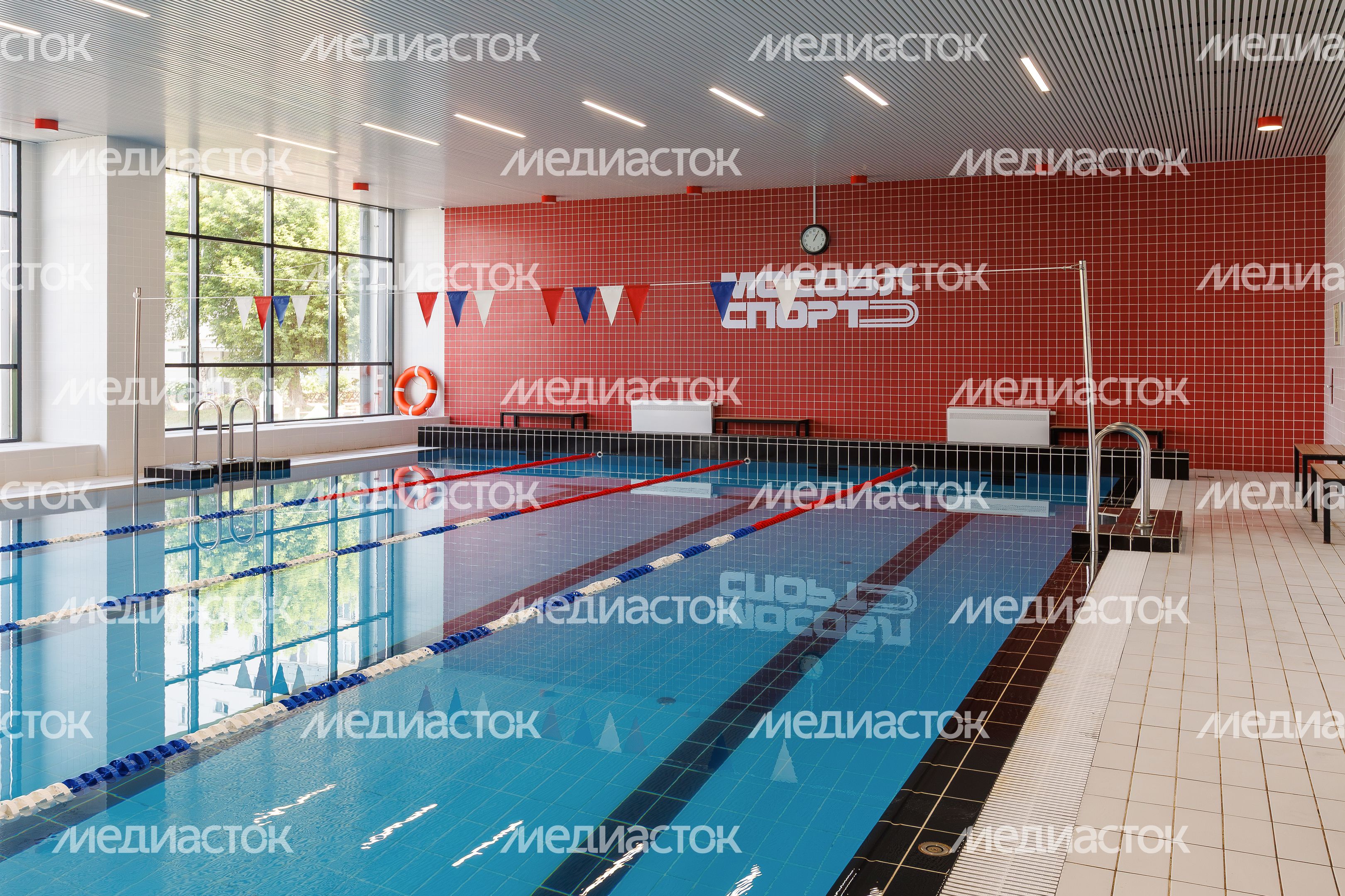 Бассейн «Бриз» после капитального ремонта в Дмитрове