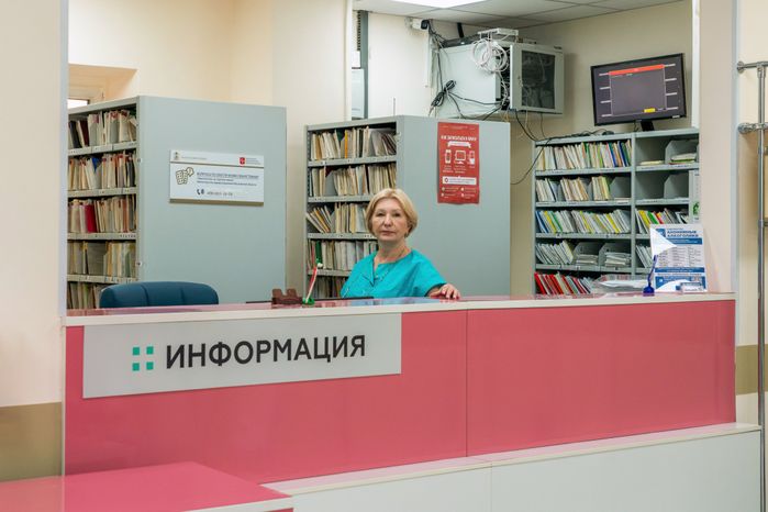 Врачебная амбулатория после капремонта в поселке Горки-10 Одинцовского округа
