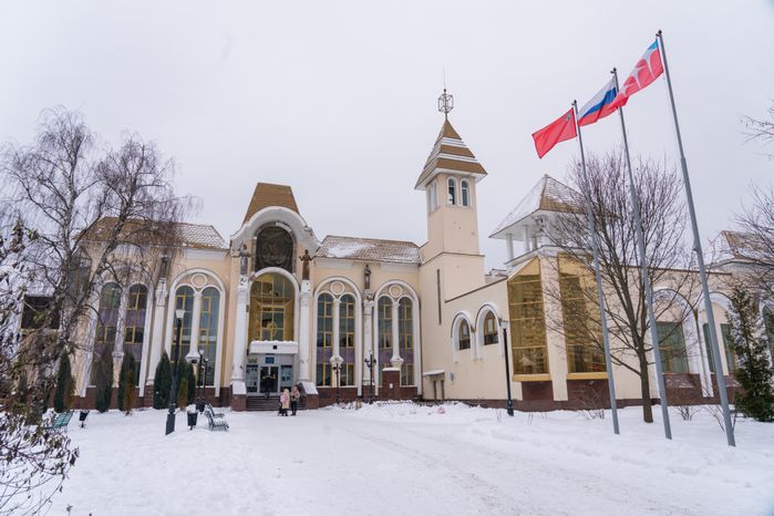 Краснознаменск. Виды города. Зима