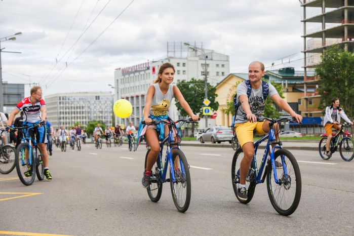 Велопарад в Москве