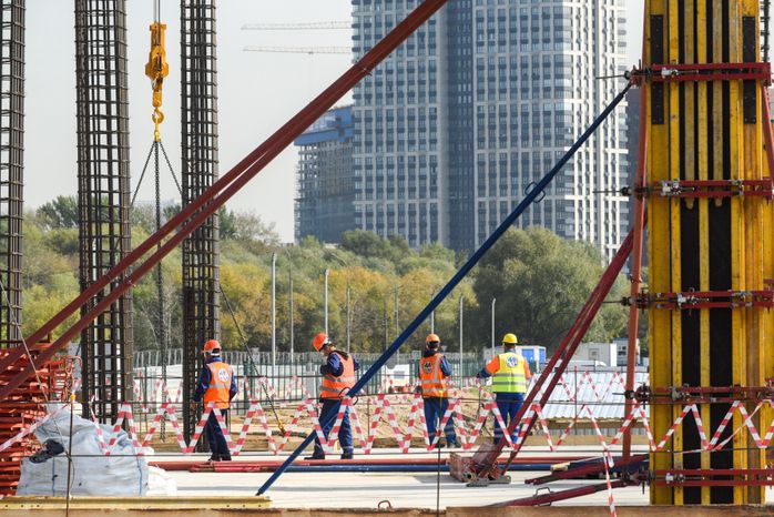 Строительно‑монтажные работы в Национальном космическом центре