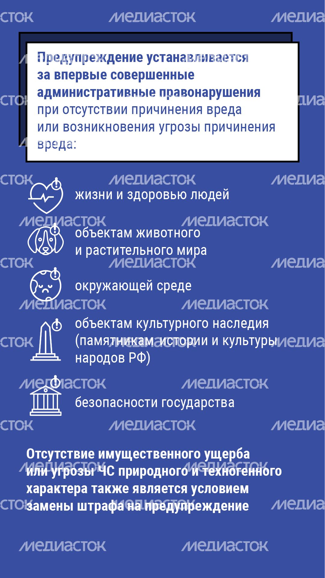 Замена административного штрафа на предупреждение - вертикаль-06