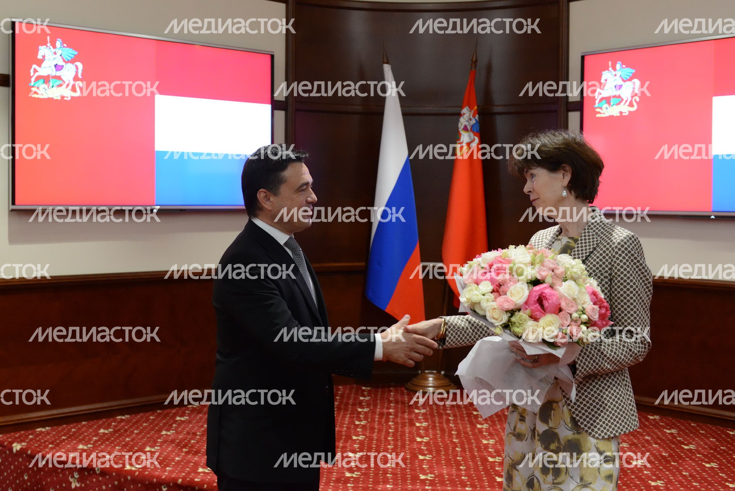 Губернатор Подмосковья провел встречу с послом Нидерландов в РФ