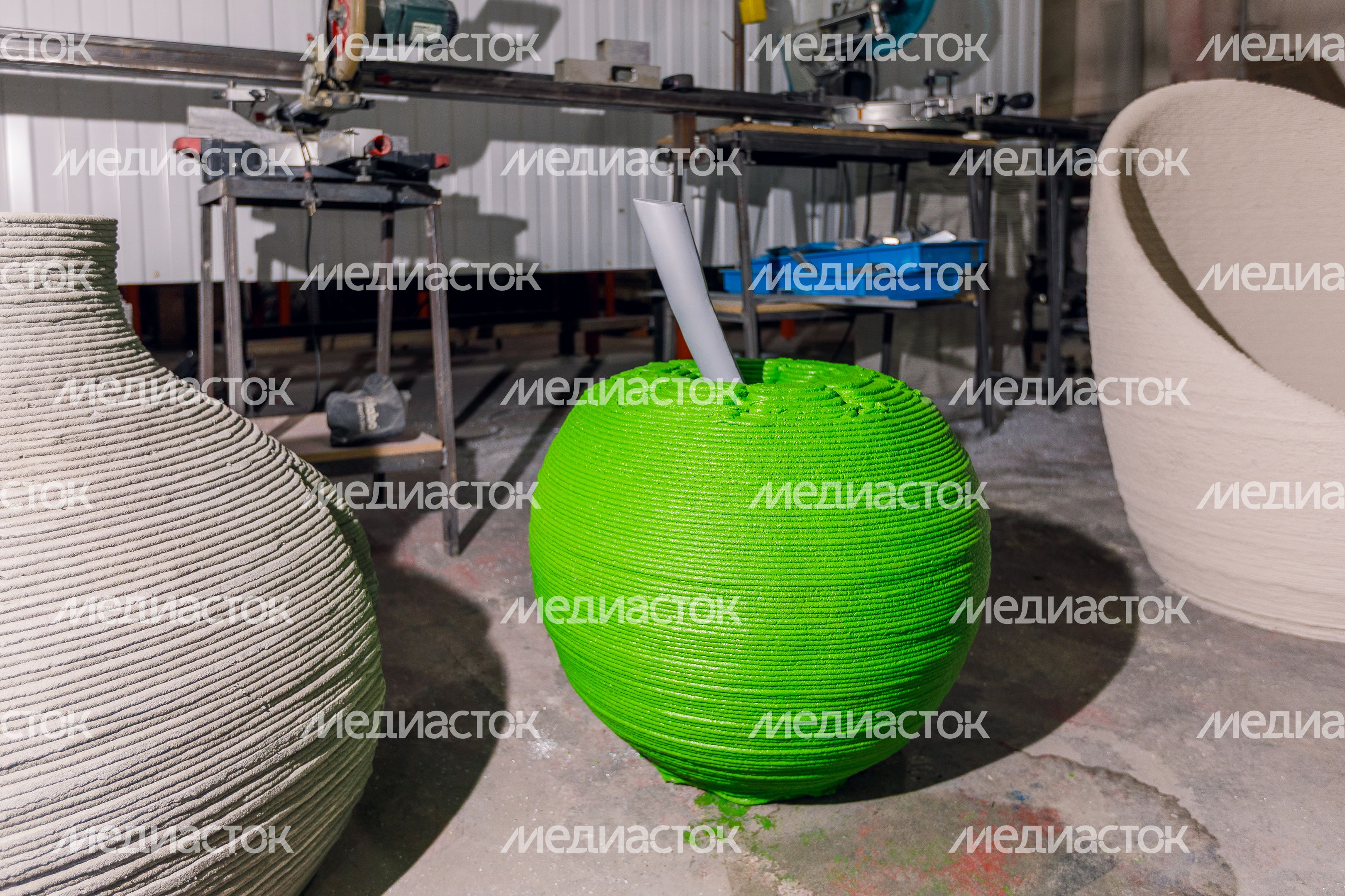 Компания RVS-3D из Солнечногорска печатает архитектурные формы из бетона на 3D-принтере Компания RVS-3D из Солнечногорска печатает архитектурные формы из бетона на 3D-принтере