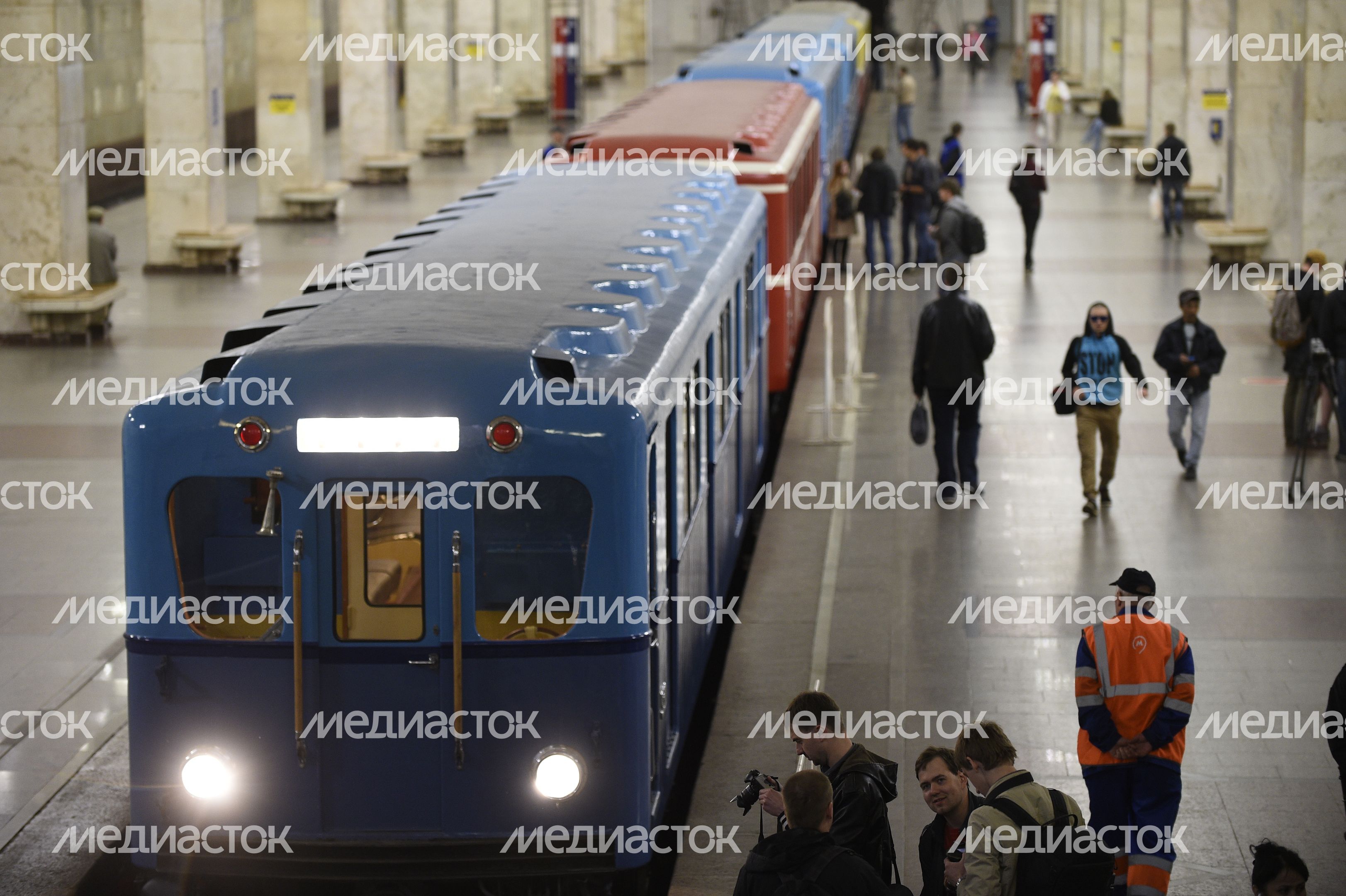 Парад поездов в Московском метрополитене Парад поездов в Московском метрополитене