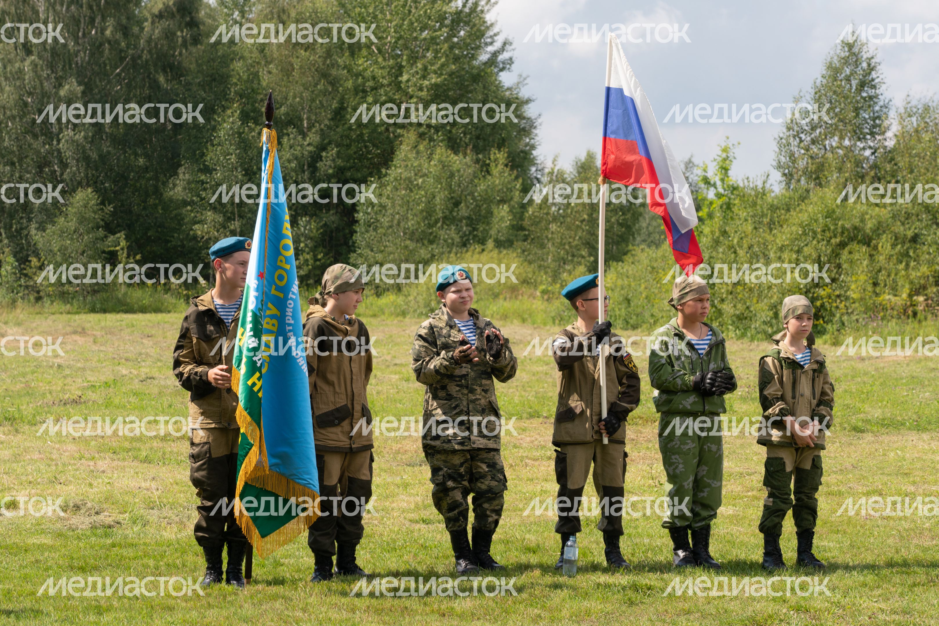 Чехов. День ВДВ на аэродроме ДОСААФ