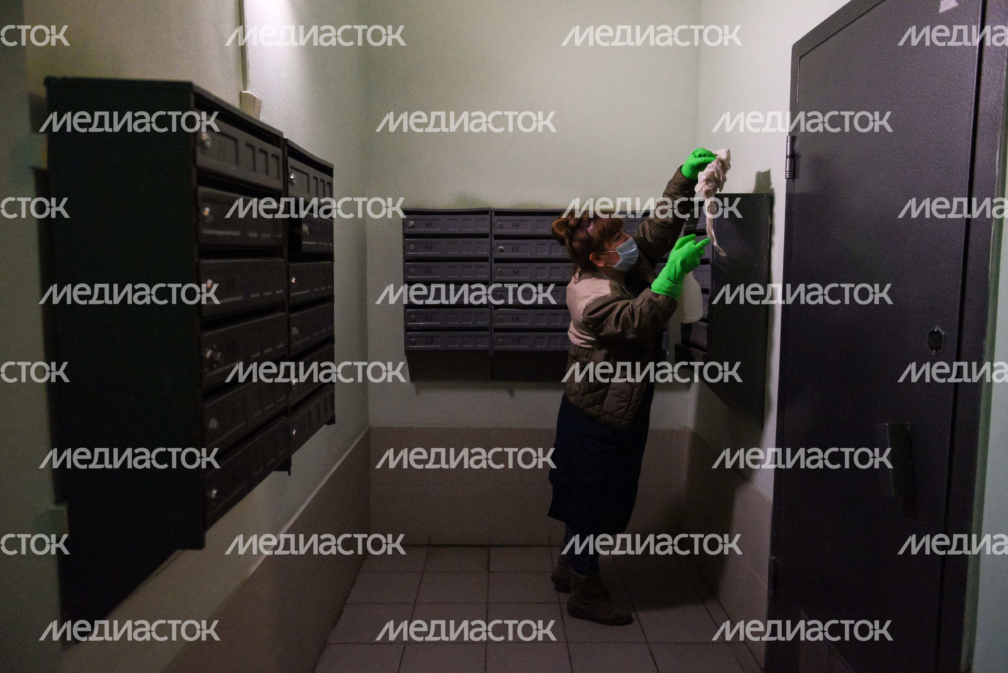 Дезинфекция подъездов жилых домов в Долгопрудном