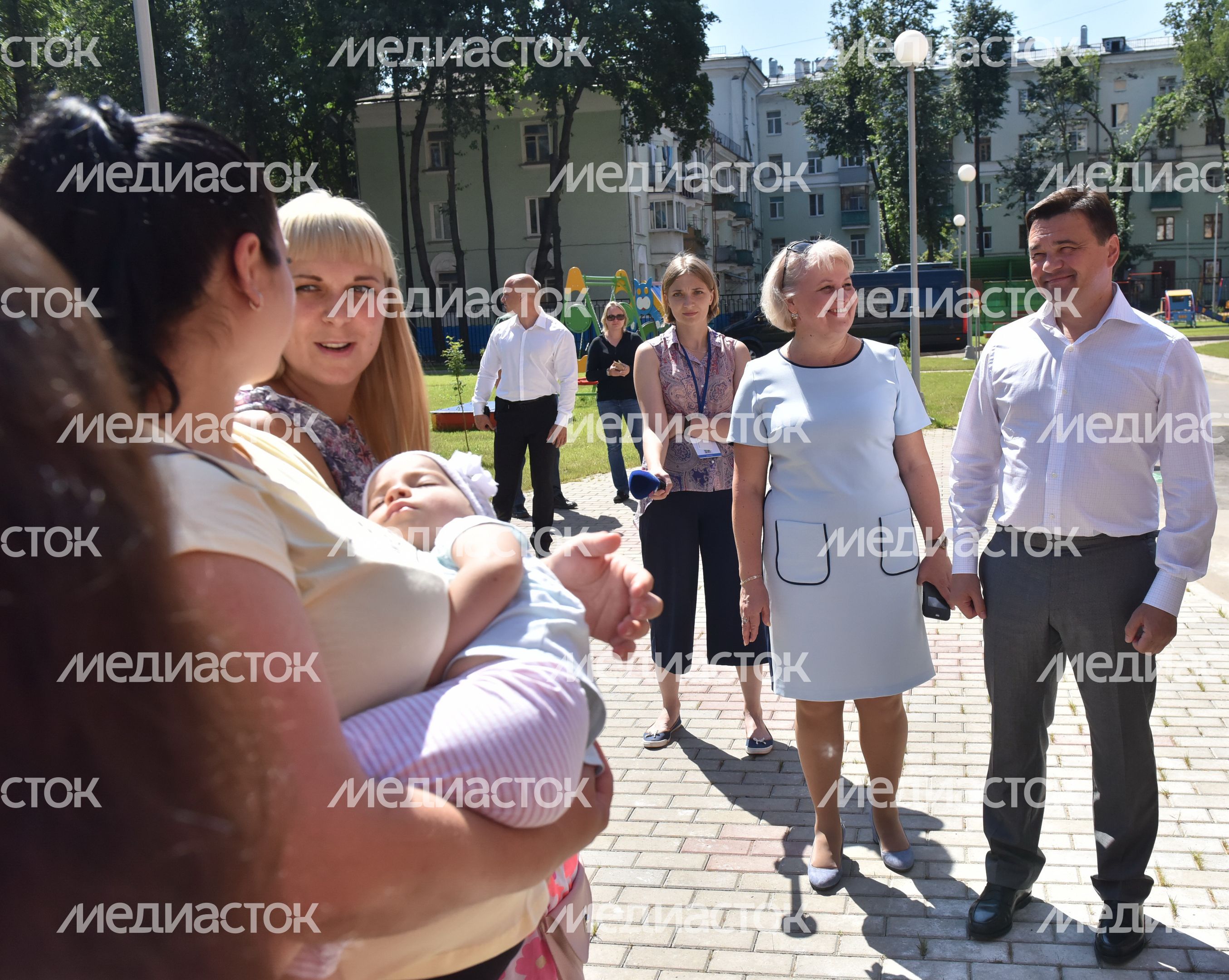 Губернатор посетил с рабочим визитом Люберцы