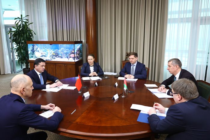 Встреча губернатора с послом Республики Беларусь