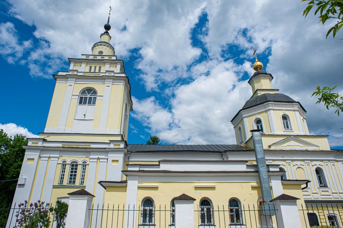 Весенние виды города Руза