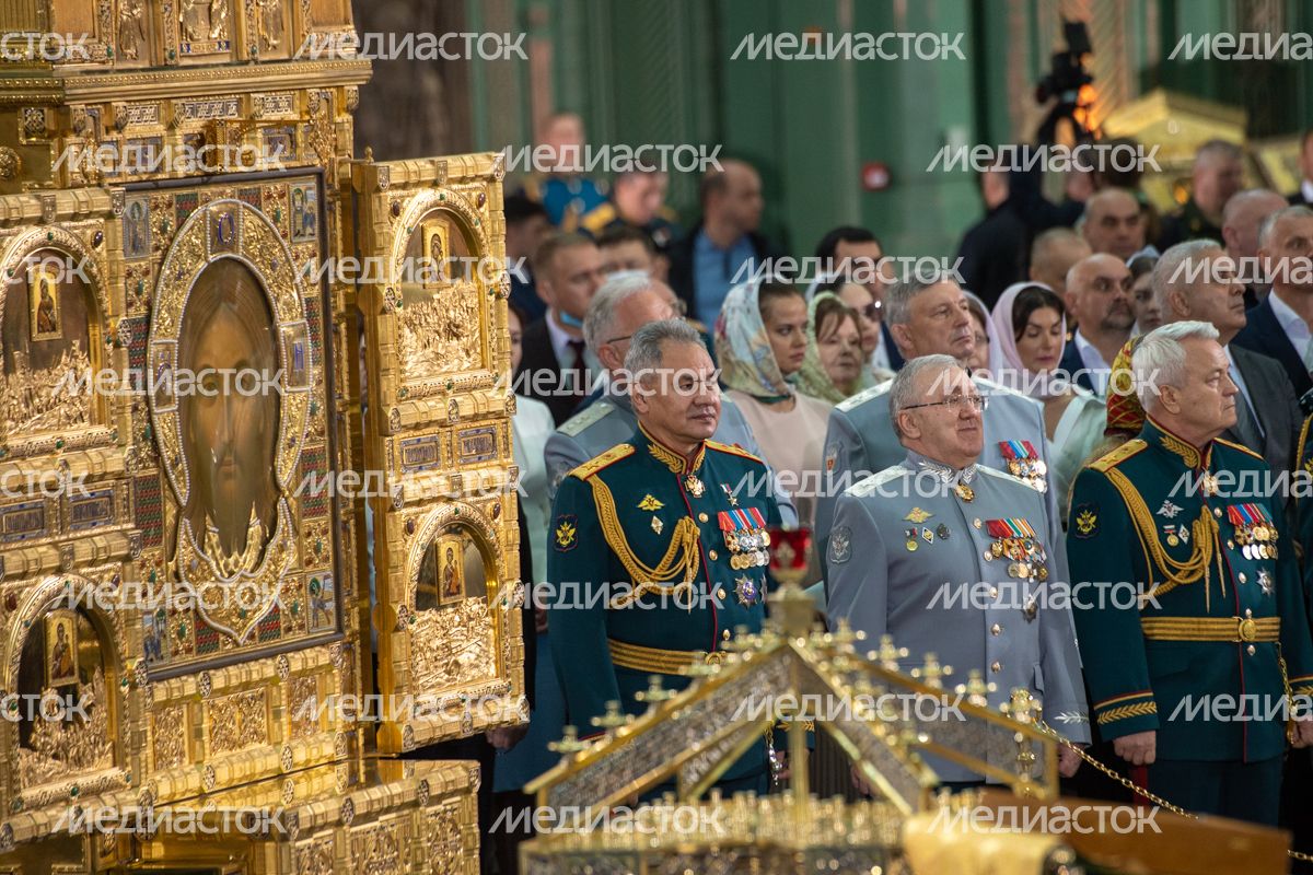 Торжественная церемония освящения Главного храма Вооружённых Сил Российской Федерации