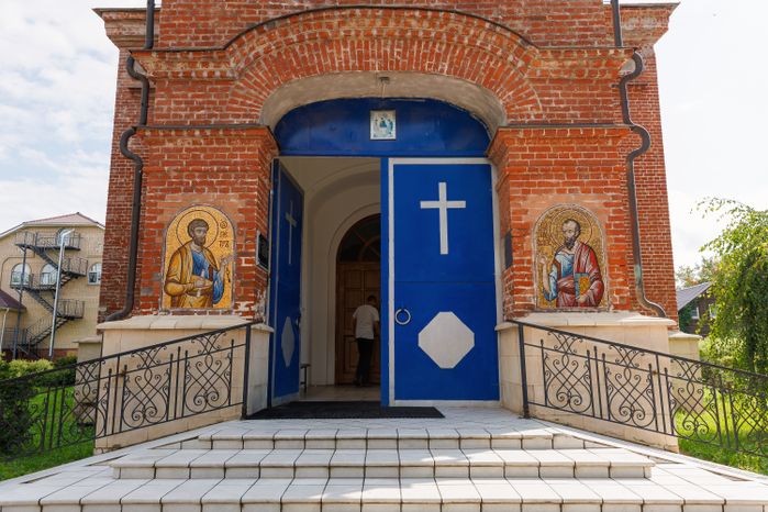Церковь Троицы Живоначальной (храм Святой Троицы) в городе Электроугли Богородского округа