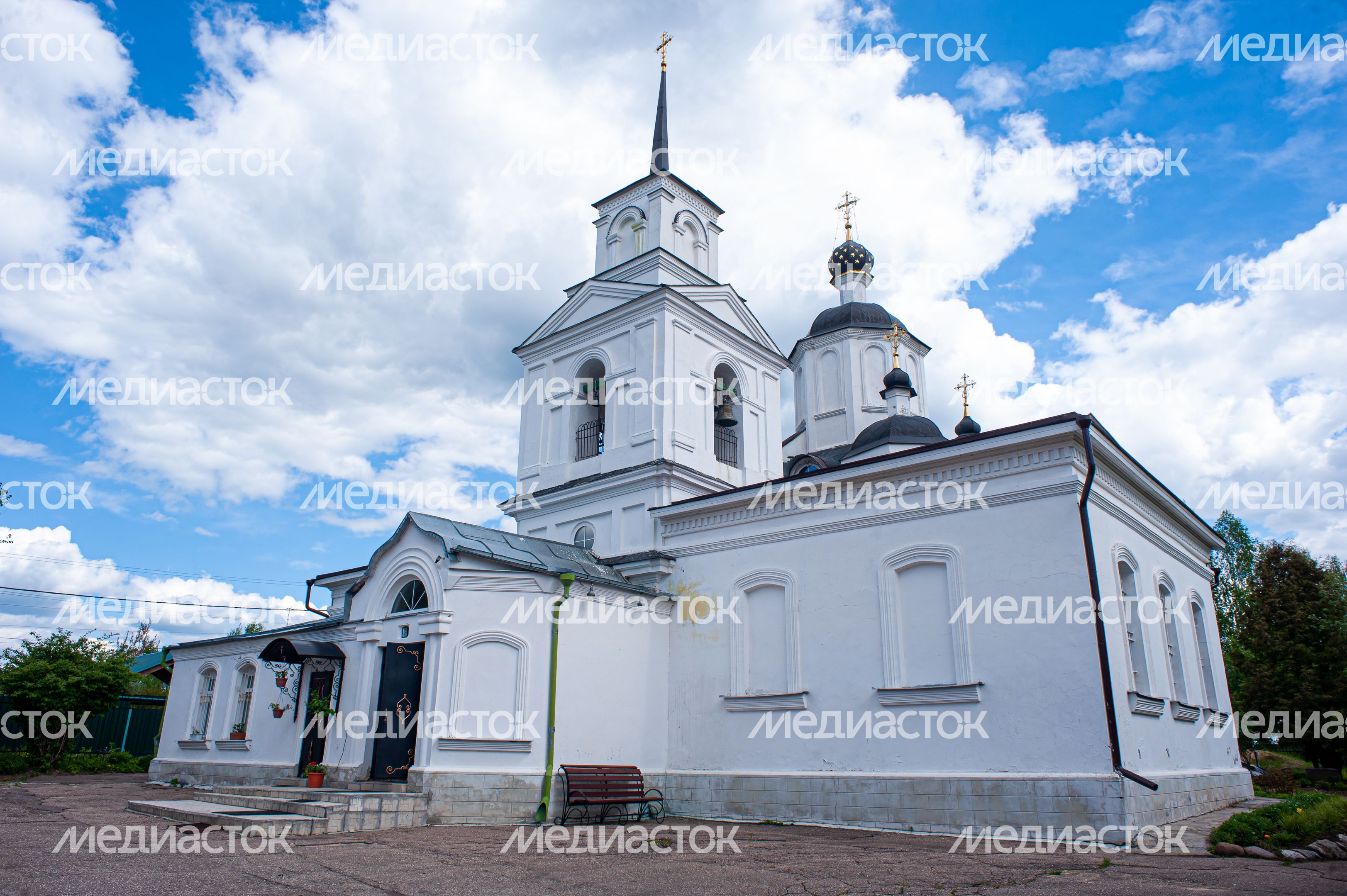 Весенние виды города Руза