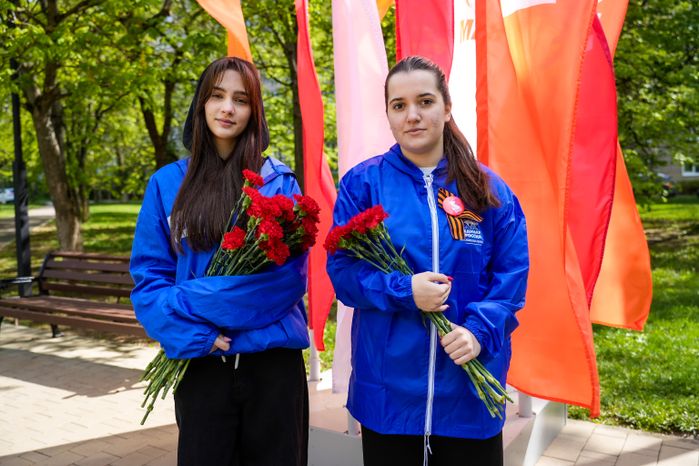Зажжение Вечного огня в Королеве