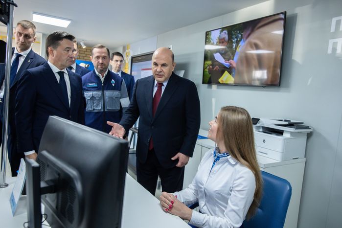 Встреча Губернатора Андрея Воробьева и Председателя Правительства РФ Михаила Мишустина