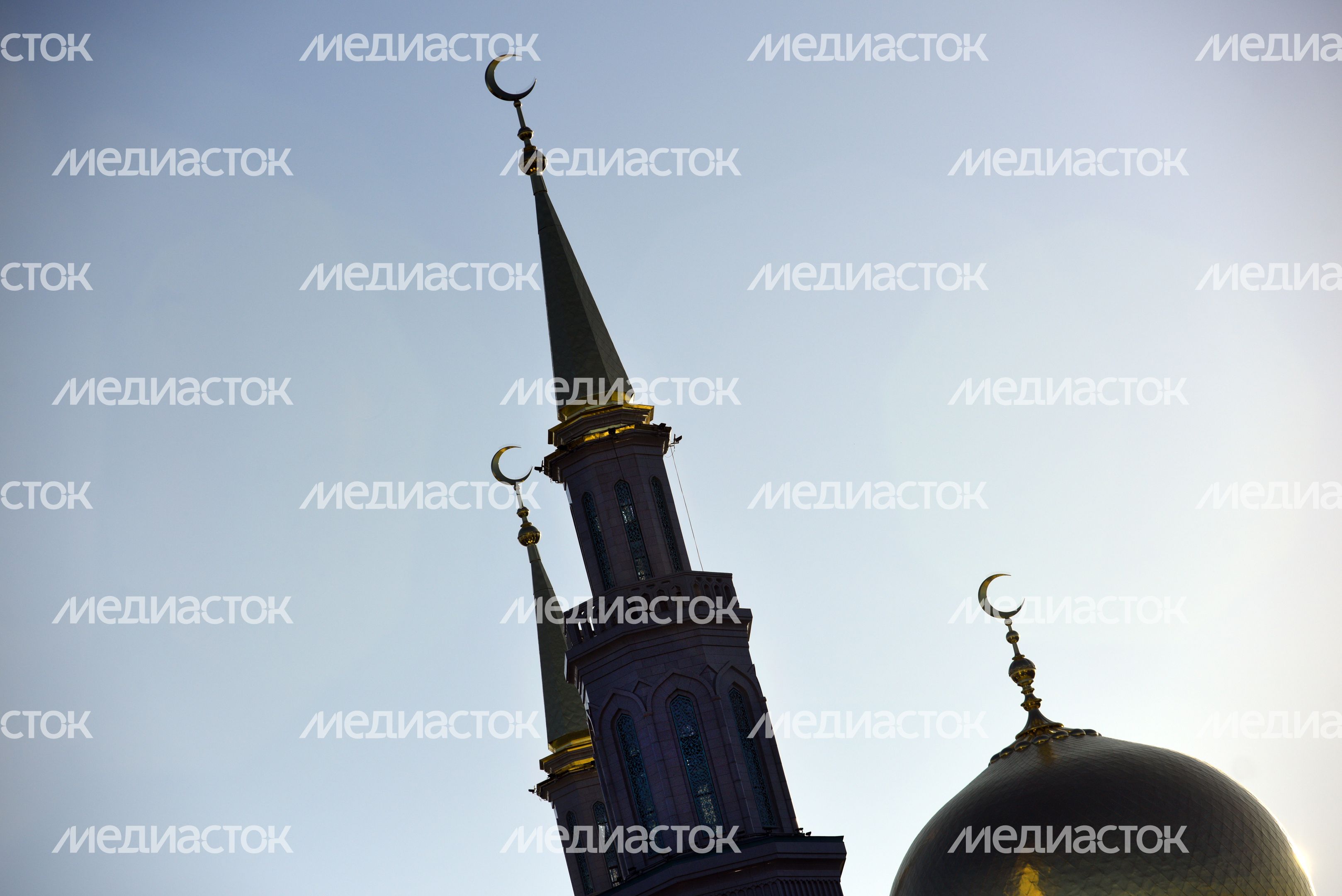 Открытие Соборной мечети после реконструкции в Москве