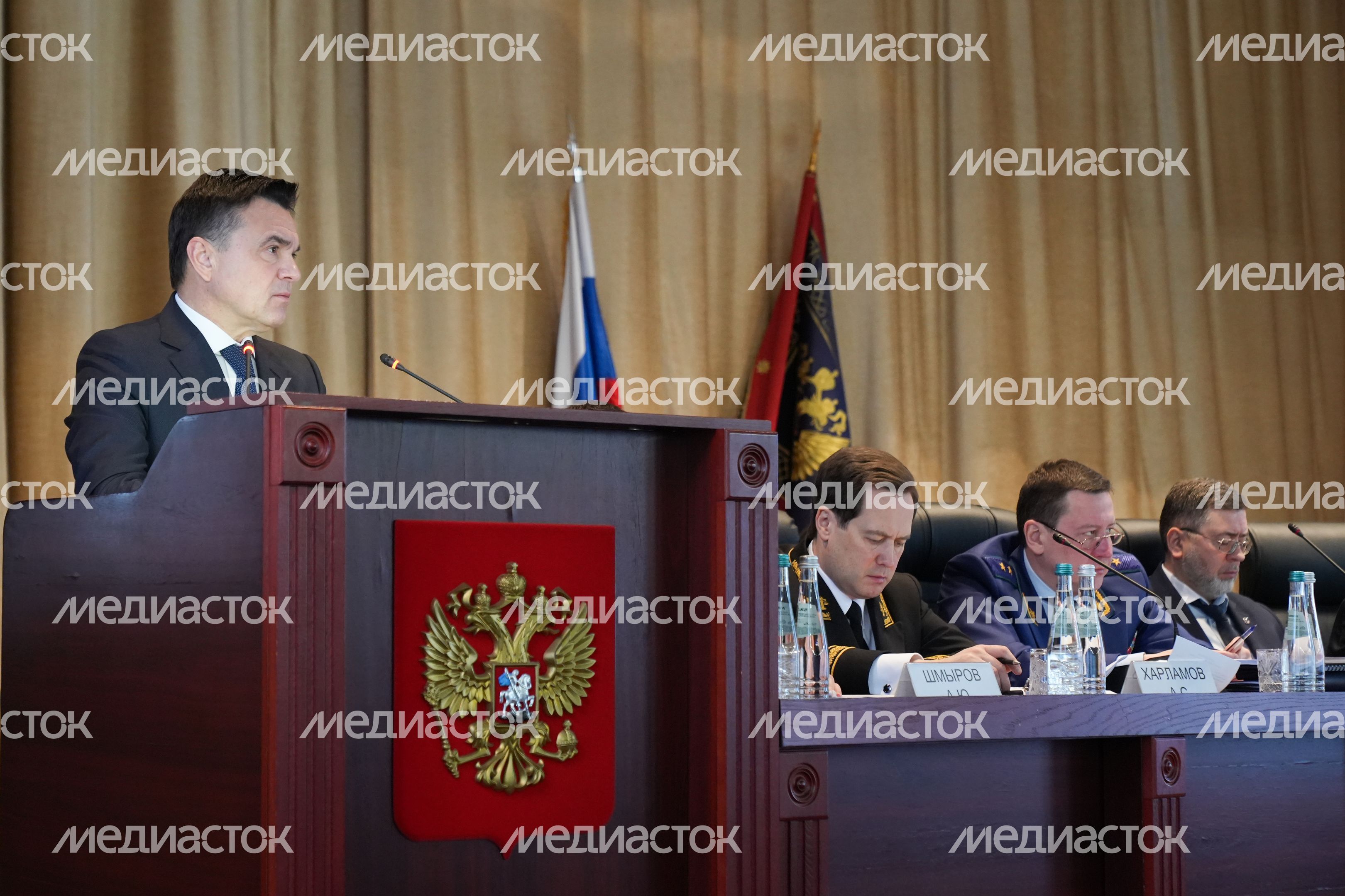 Андрей Воробьев принял участие в заседании коллегии ГУ МВД России по региону Андрей Воробьев принял участие в заседании коллегии ГУ МВД России по региону