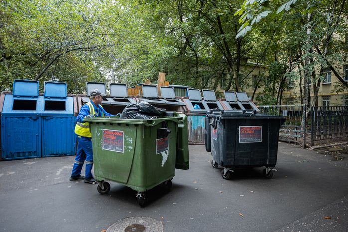 Вывоз вторсырья и смешанных отходов в Московской области