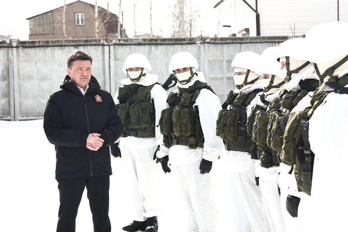 Поздравление с Международным женским днем связисток ВДВ Губернатором Подмосковья