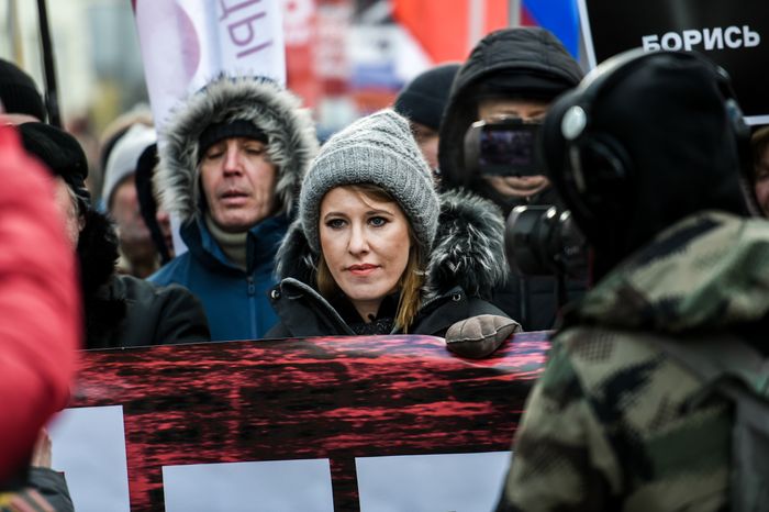 Марш памяти Бориса Немцова в Москве