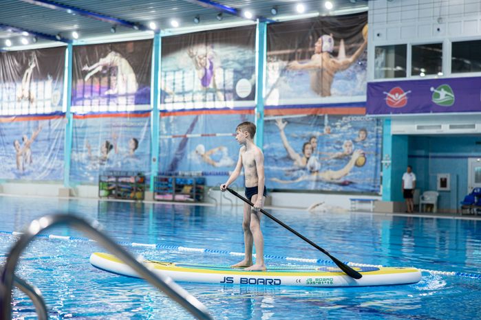 Посещение дворца спорта в Чехове Губернатором Подмосковья