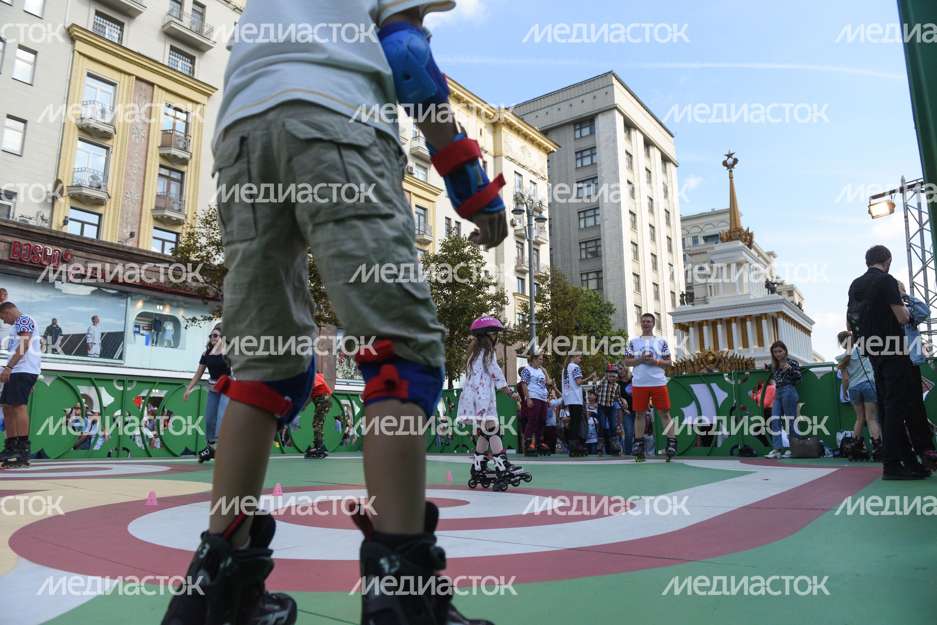 Празднование Дня города в Москве