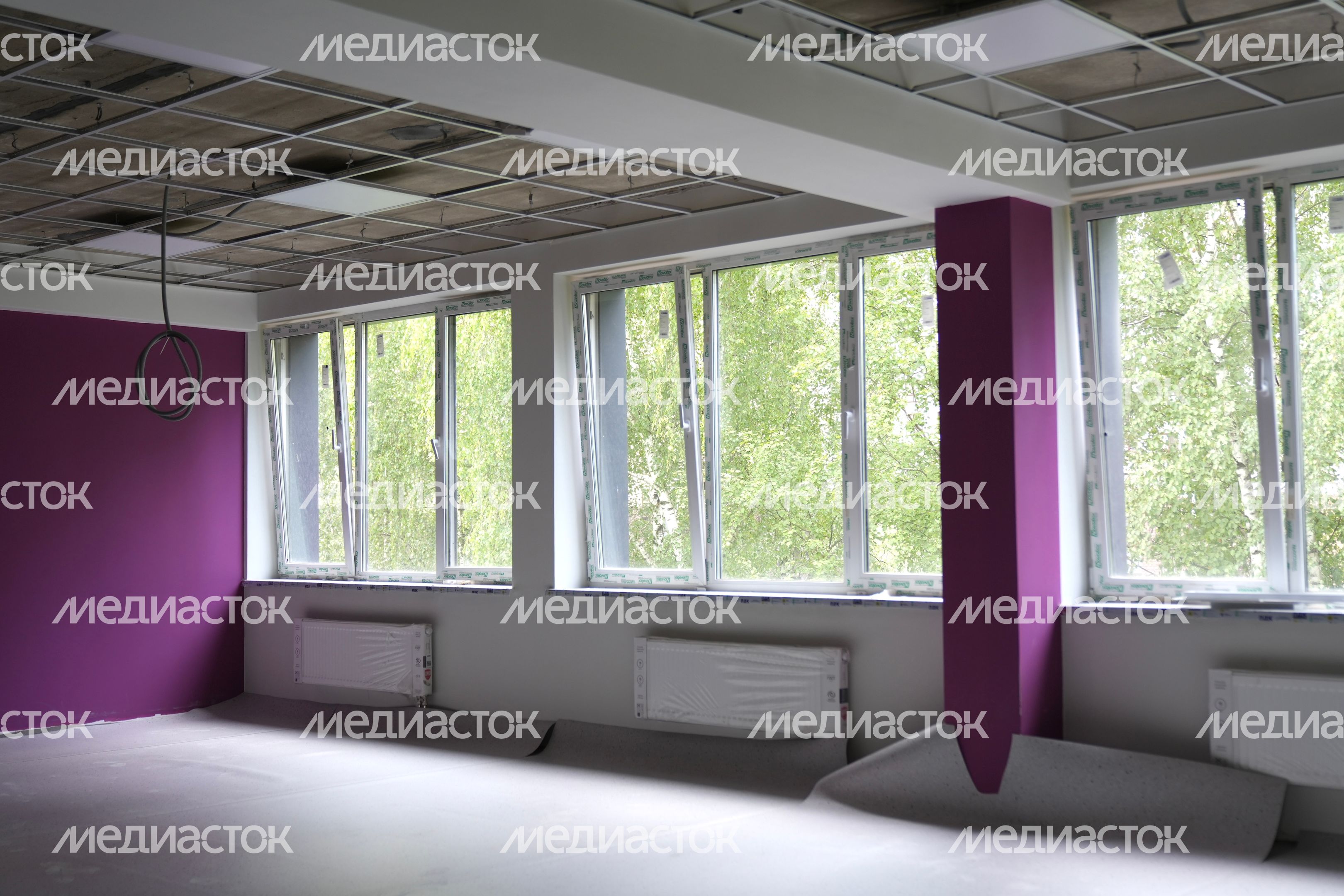 Капремонт школы №2 в Лобне