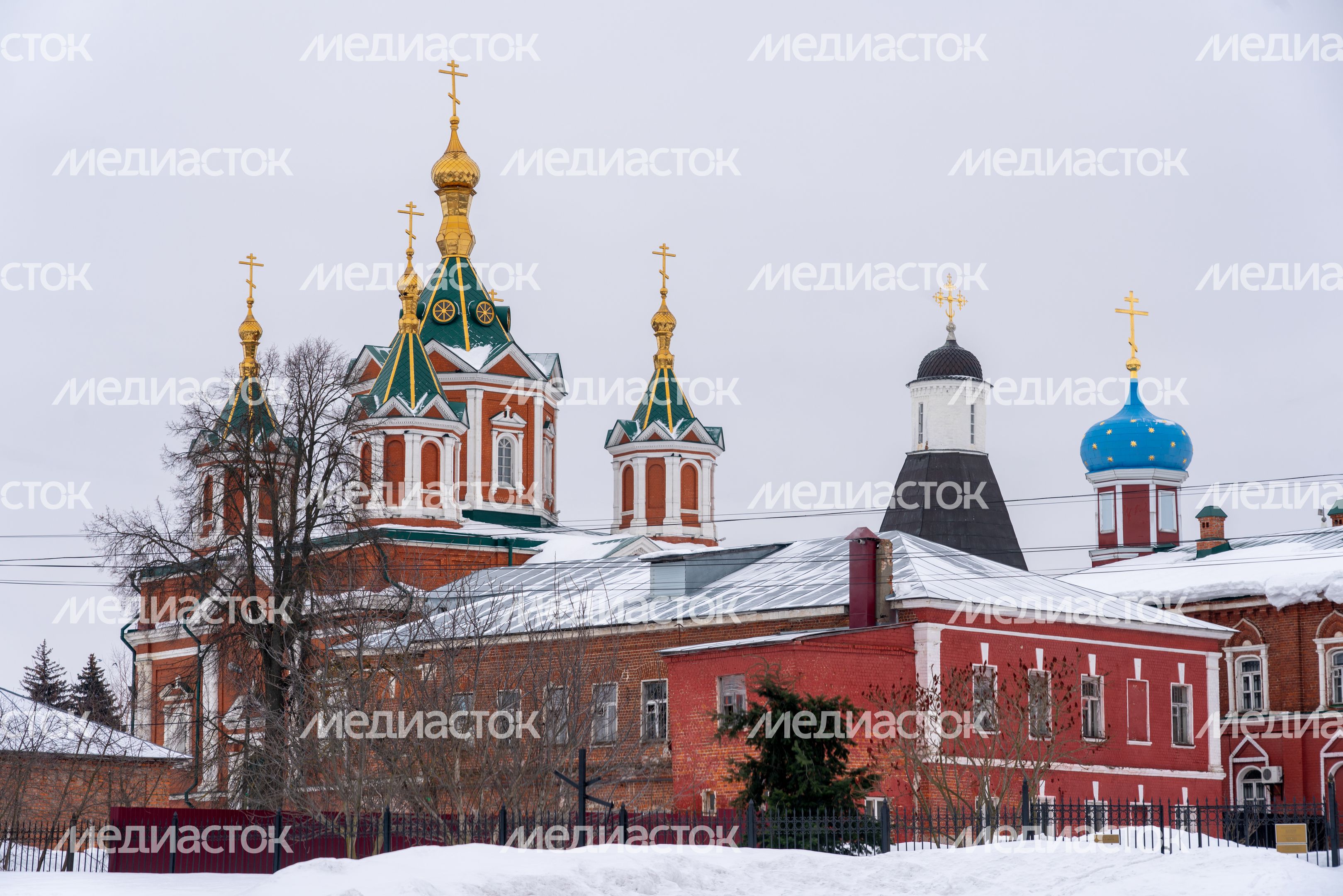 Брусенский Успенский монастырь в Коломне Брусенский Успенский монастырь в Коломне