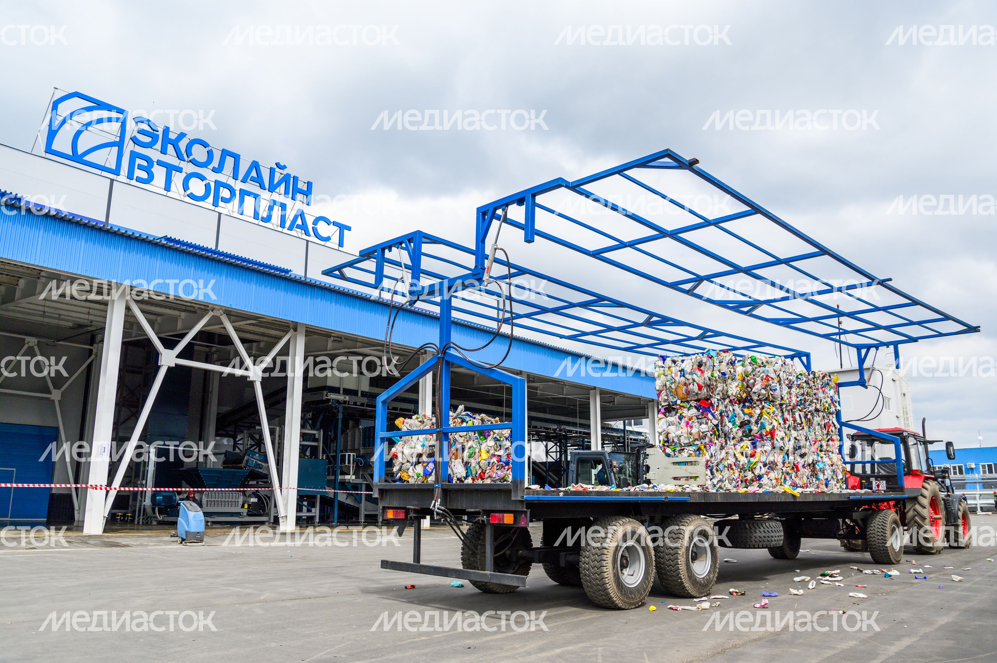 Крупнейший в России завод по переработке полимеров «ЭкоЛайн-ВторПласт»
