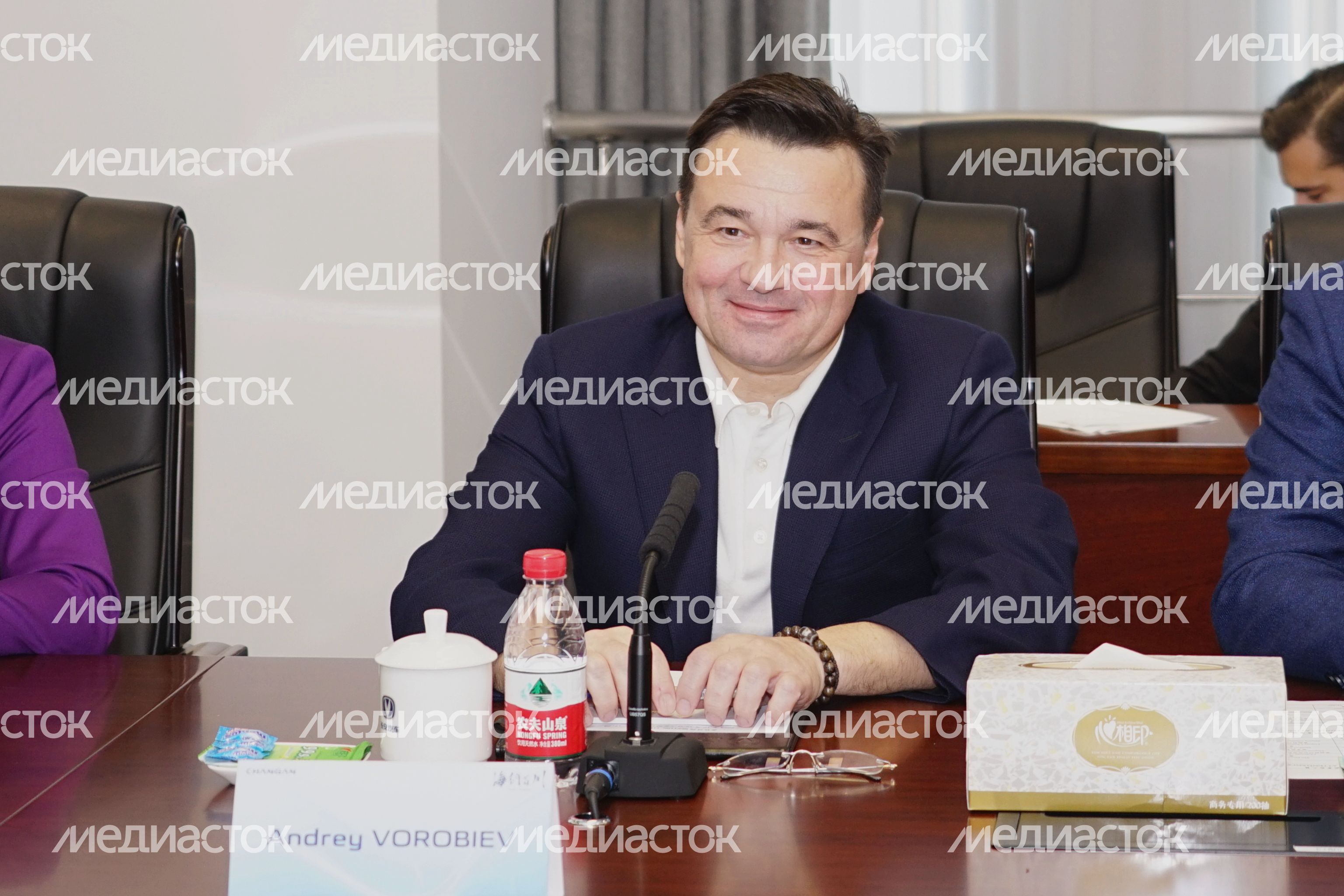 Посещение автозавода Changan Automobile Group в Китае Губернатором Подмосковья
