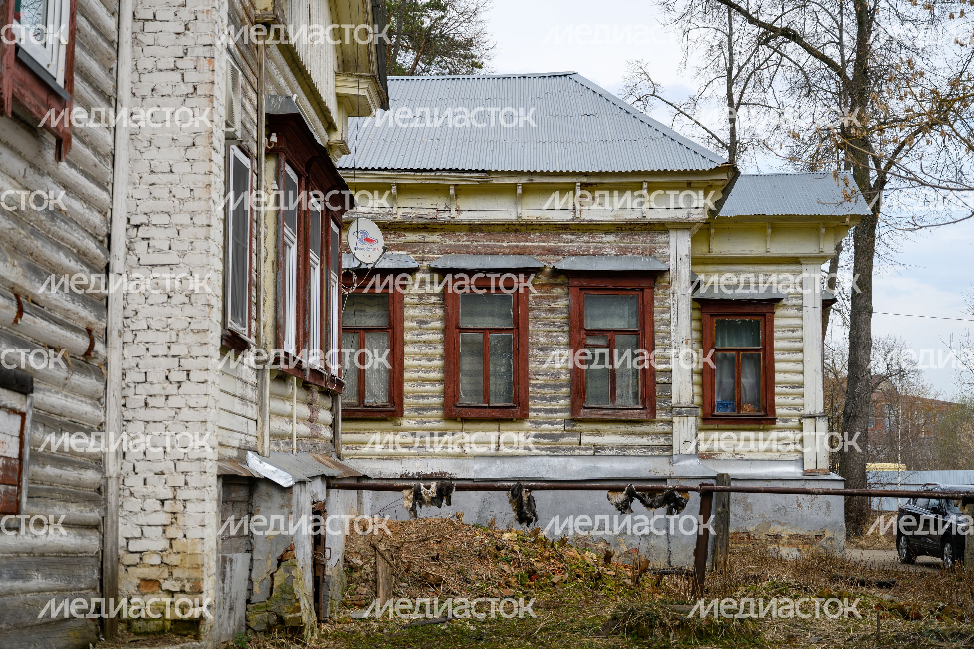 Дом управляющего ткацкой фабрики Н. Зимина в городе Дрезна Орехово-Зуевского округа