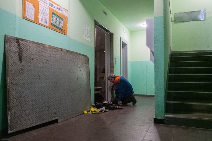 Замена лифта в многоквартирном доме №1 по ул. Молодежная в Химках