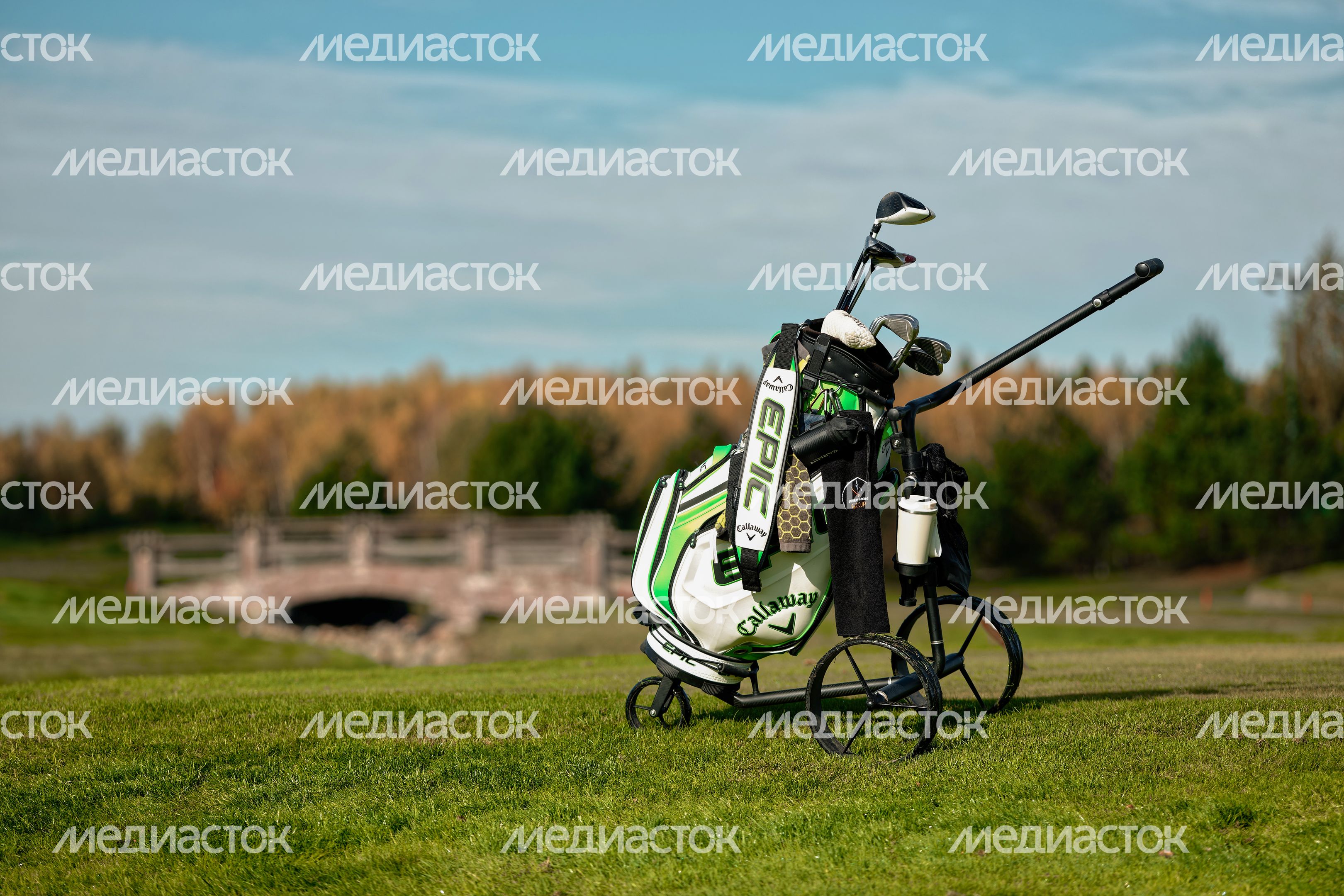 Гольф-поле клуба Dmitrov Golf Resort в Дмитровском округе Гольф-поле клуба Dmitrov Golf Resort в Дмитровском округе