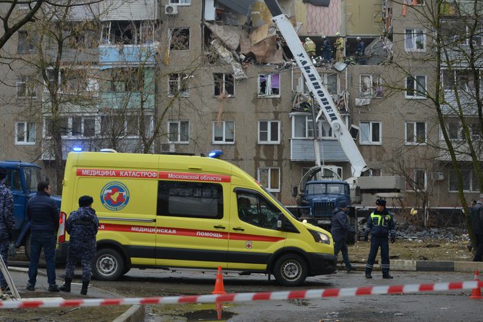 Взрыв бытового газа в жилом доме в Ступине