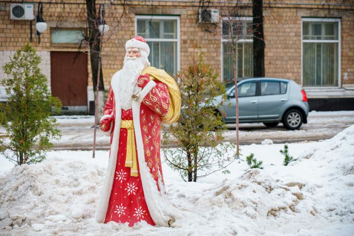 Зимние виды города Электросталь