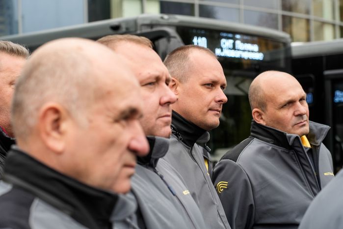 Андрей Воробьев передал партию новых автобусов округам Подмосковья