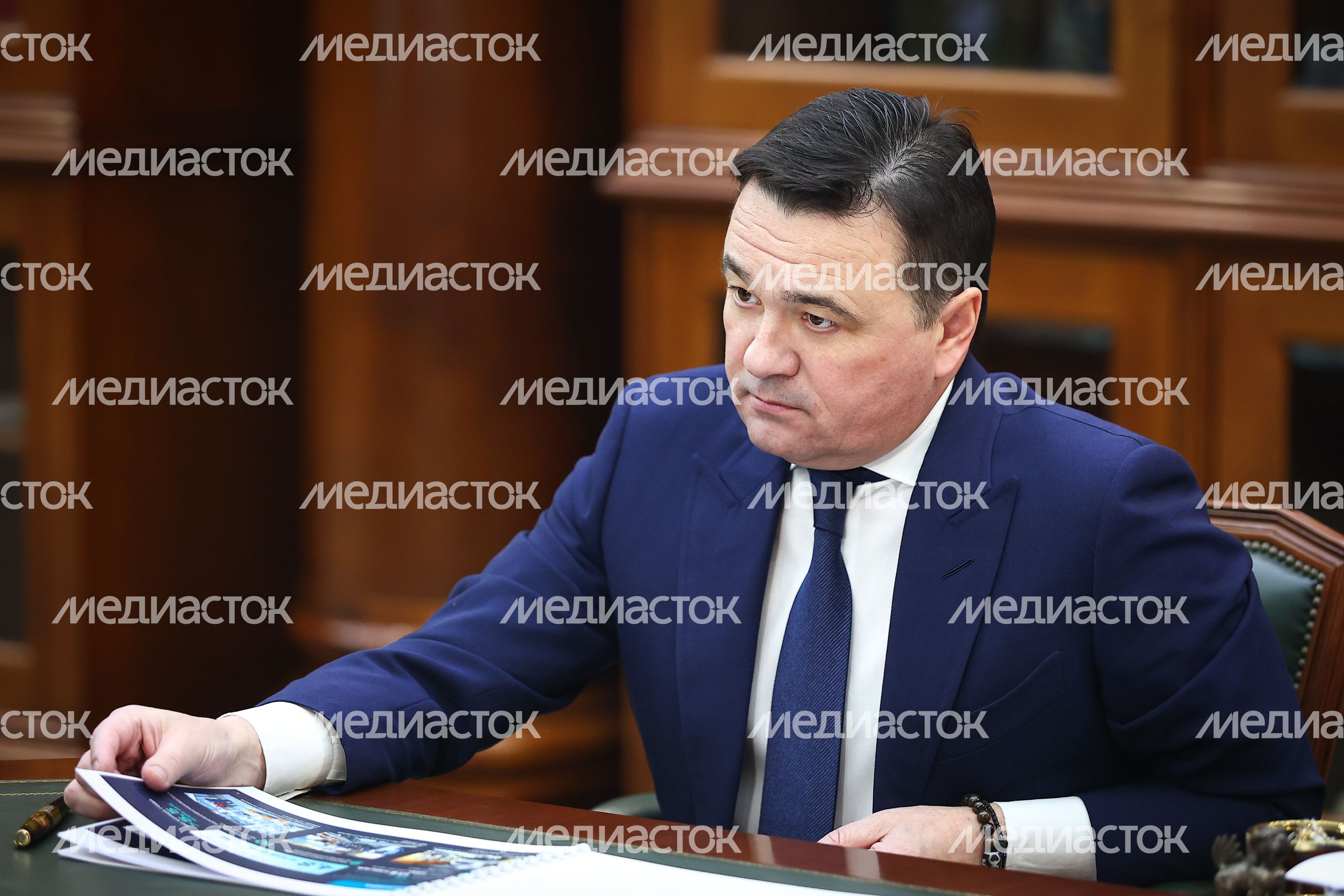 Рабочая встреча Губернатора Подмосковья с Главой Орехово-Зуевского городского округа