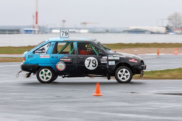 Открытие сезона ралли-кросса на гоночной трассе ADM Raceway в Мячково округа Люберцы